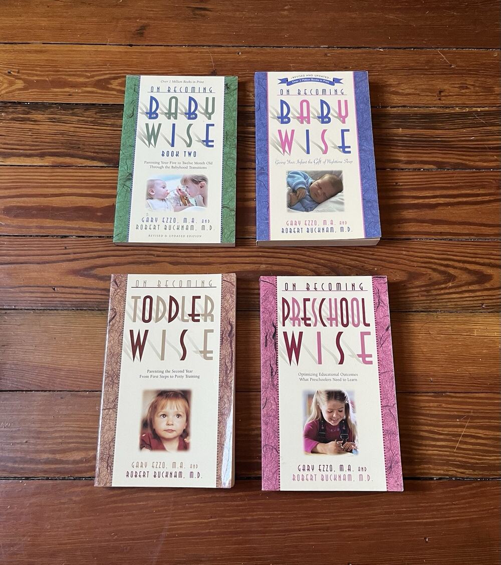On Becoming Babywise Toddler Wise Preschool Wise Book Two Gary Ezzo LOT 4